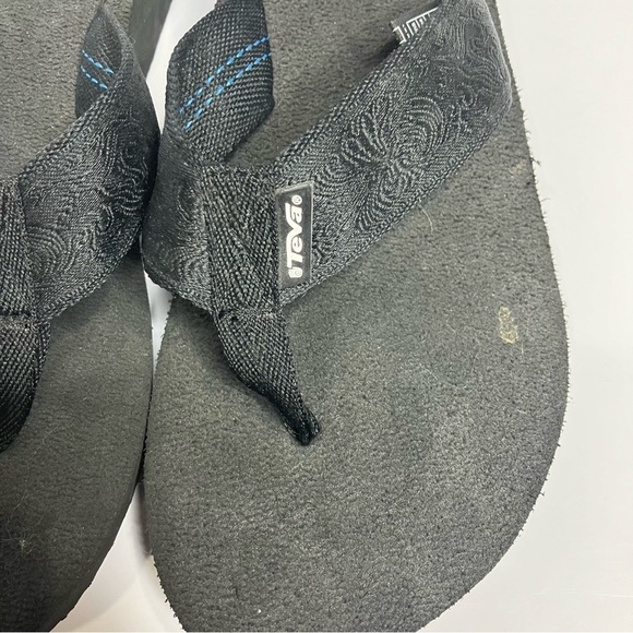 Teva mush wedge slip flops size 11 - Picture 4 of 8